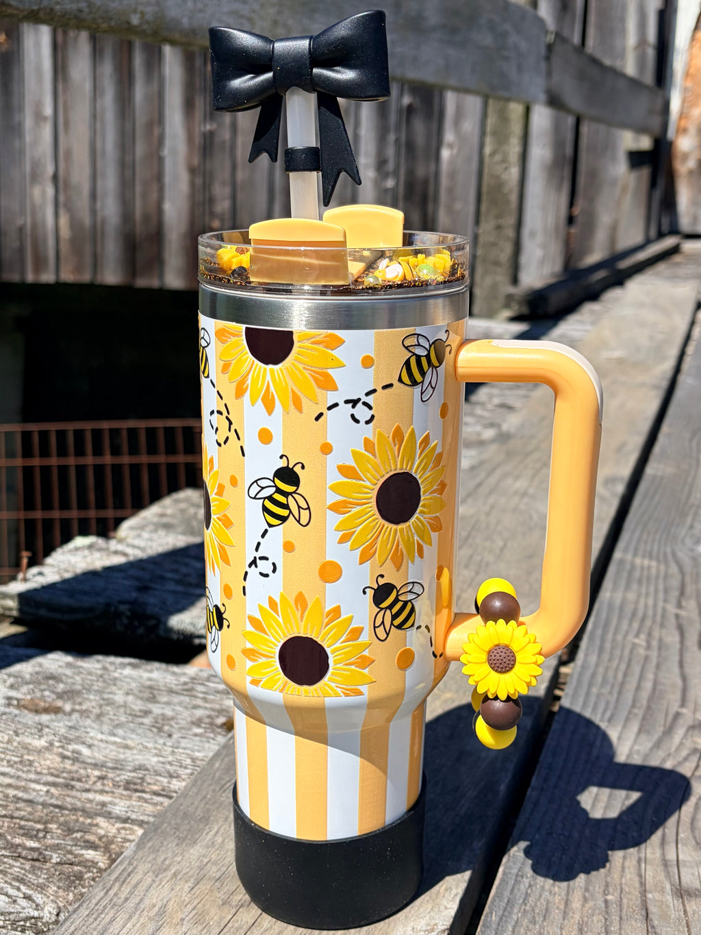 Sunflowers & Bees