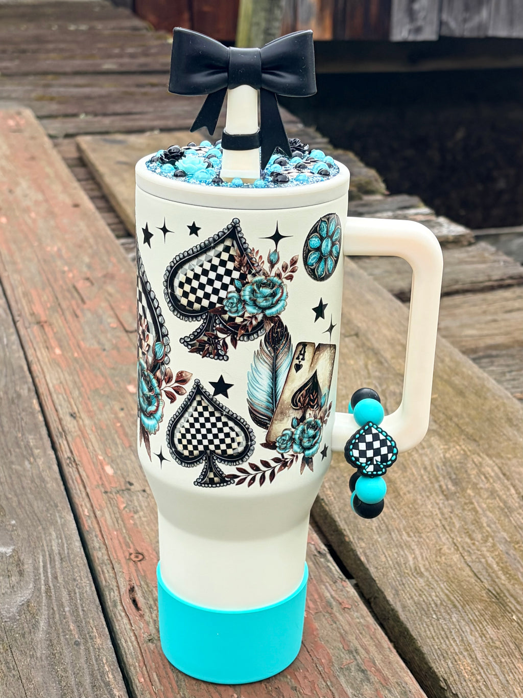 Turquoise Western Spade