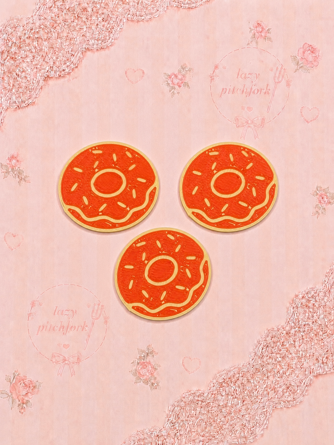 Donut Lid Charms