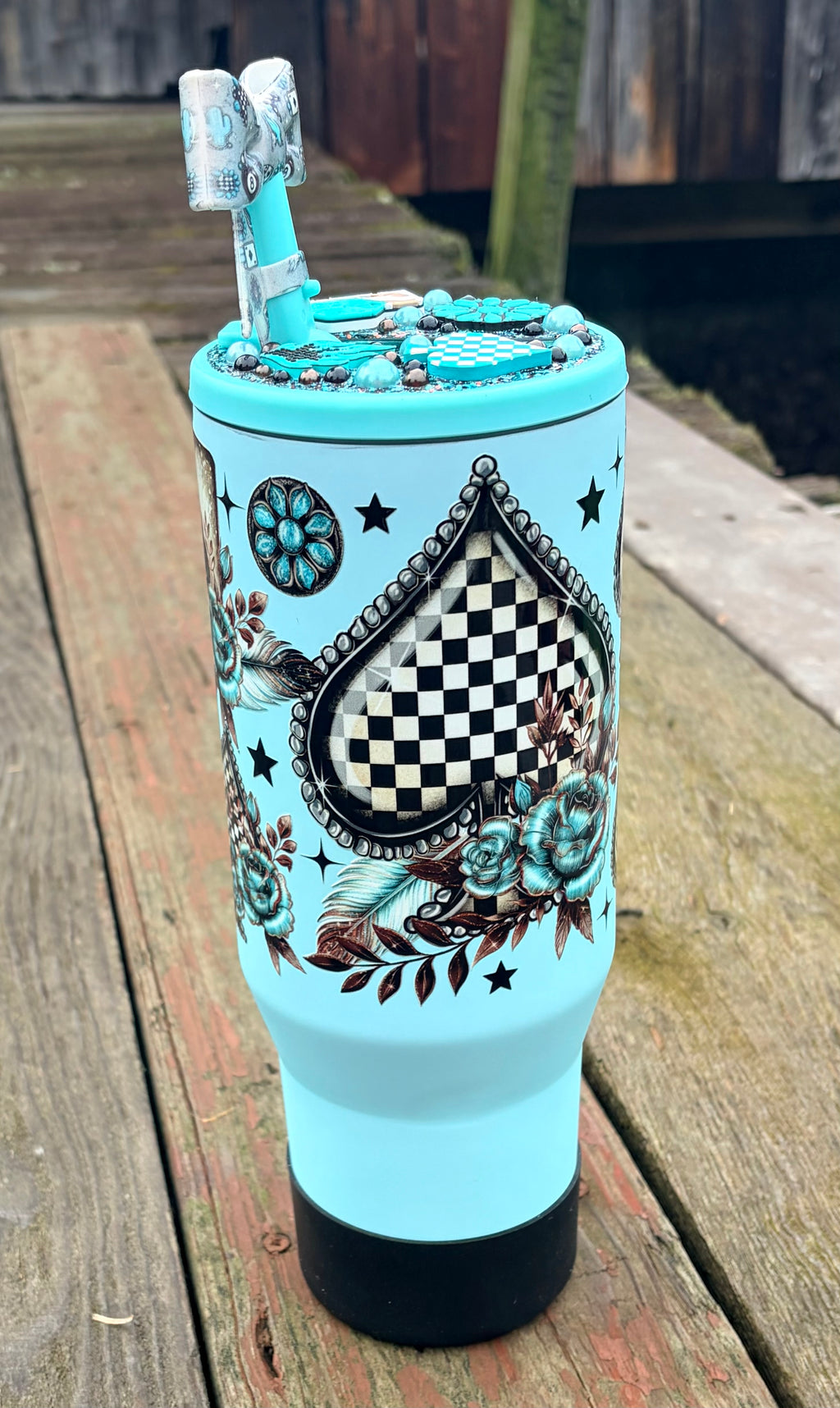 Turquoise Western Spade