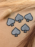 Checker Spade Lid Charm