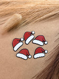 Santa Hat Lid Charms