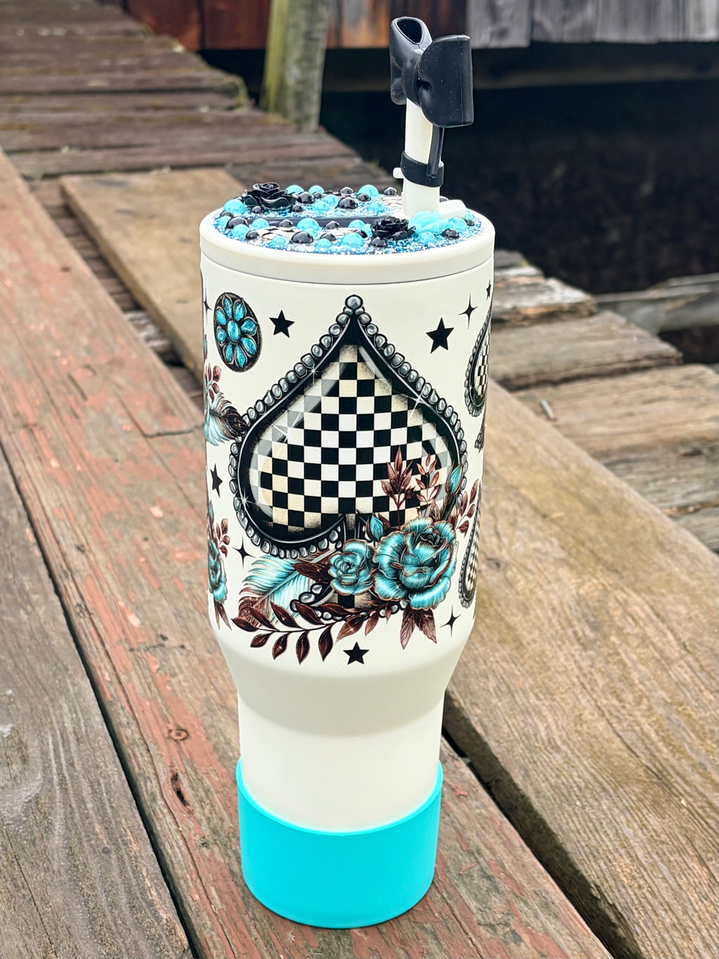 Turquoise Western Spade