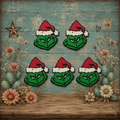 Green Man Lid Charms