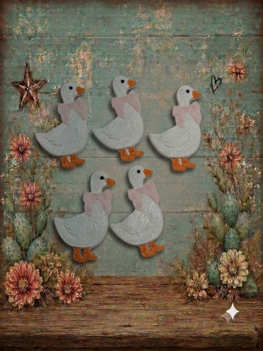 Goose Lid Charms