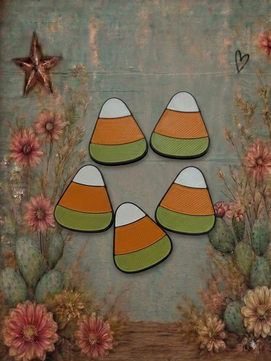 Candy Corn Lid Charms