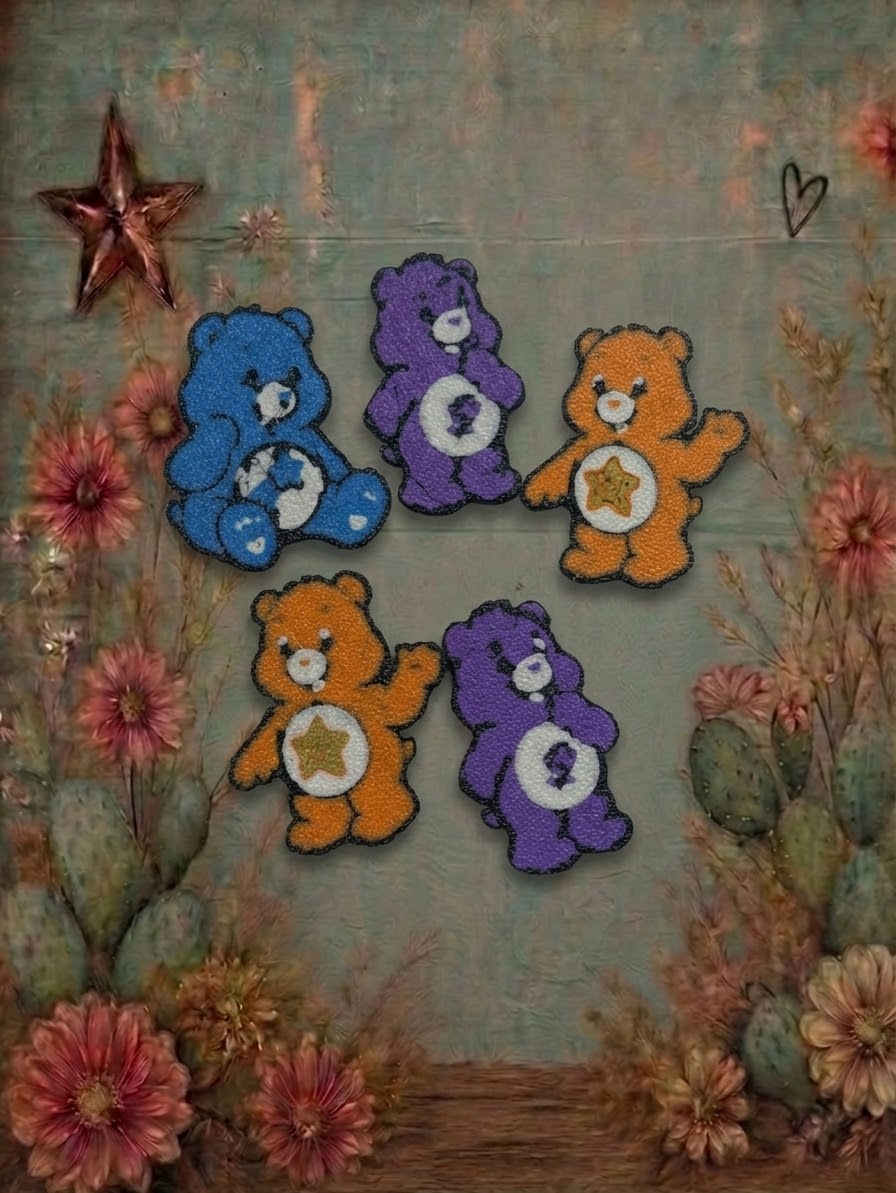 Bears that Care Lid Charms