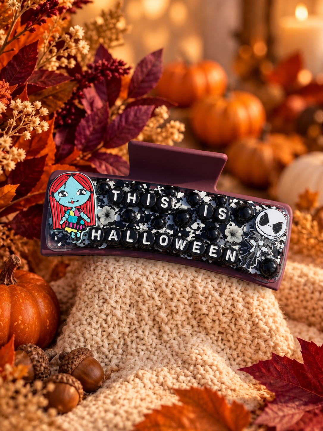 Skelly Hair Clip