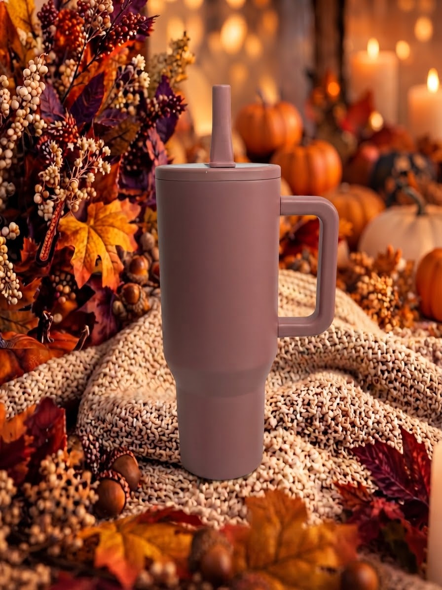 Custom 40 oz No Spill Tumbler