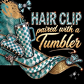 Hair Clip Paired with Tumbler