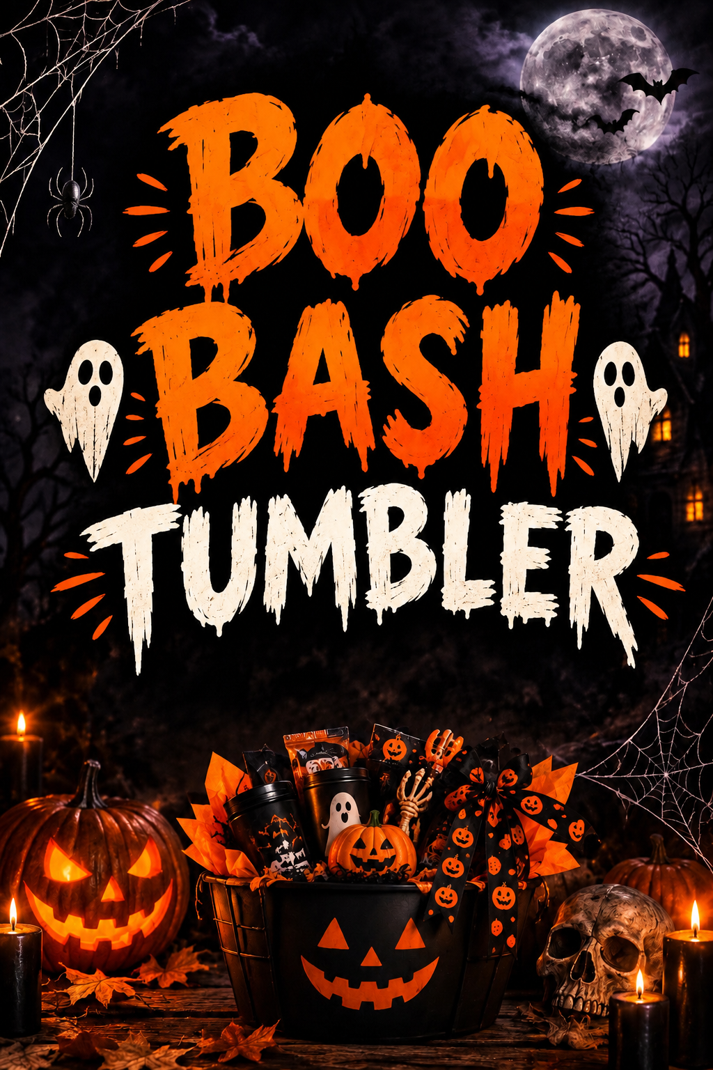BOO BASH TUMBLER
